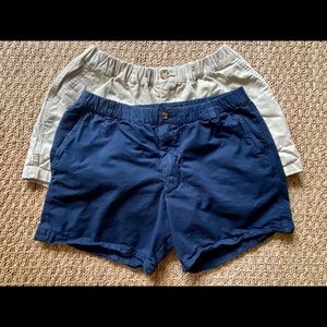 Meripex Lot 2 Pair Elastic 5.5” shorts Size XL